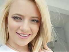 Blonde, Mignonne, Pov, Chevaucher, Nénés