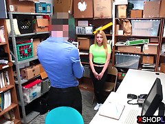 Blond, Gevangen, Kantoor, Klein, Politie, Realiteit, Tiener, Uniformpje