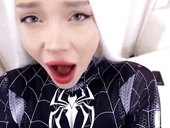 Kate Kuray Spider Girl Part Two - Intense Outdoor Group Sex with Big Dicks and Hot Latina Babes