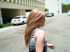 素人, アメリカ人, ブロンド, フェラチオ, チン, オナニー, 自然山雀, オッパイの