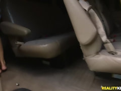 Anal, Culo, Tetas grandes, Rubia, Mamada, Coche, Lamidas, Coño