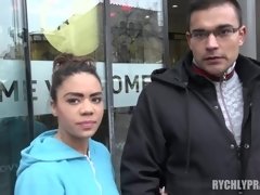 Leie, Schwarz, Spermaladung, Schwarz, Geld, Im freien, Öffentlich, Titten