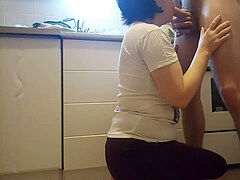 Enthousiasteling, Grote kont, Grote lul, Moeder, Buiten, Openbaar, Tiener