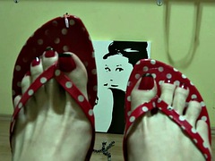 Wohlbeleibte schöne frauen, Füsse, Fetisch, Faustfick