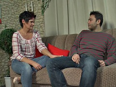 Leie, Blasen, Besamung, Deutsch, Milf, Titten, Spielzeuge, Vintage