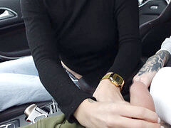 Grosser schwanz, Besamung, Im freien, Öffentlich, Ablutschen