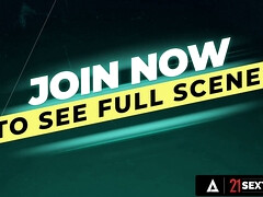 デカパイ, ブロンド, フェラチオ, 口内発射, イマラチオ, ダブルアナル, ダブル開発, 三人