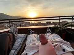 Enthousiasteling, Grote lul, Stel, Lul, Dominante vrouw, Hd, Openbaar, Stiefmoeder