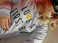 Enthousiasteling, Blond, Pijpbeurt, Stel, Hd, Masker, Russisch, Tiener