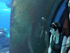 Megan Sage gets creamed after fingering herself in the car