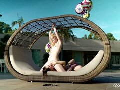 お尻, ラティーナ, レズビアン, なめる, 下着, 自然山雀, ピアス, オッパイの