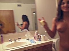 In den arsch, Blasen, Braunhaarige, Hardcore, Hd, Latina, Pov, Titten
