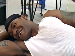 Anal, Negro, Mamada, Gay, Sexo duro, Interracial, Público, Tatuaje