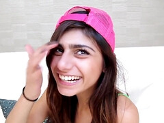 Huge black dong for the tight Muslim cunt of Mia