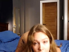 Amateur, Gros seins, Sucer une bite, Brunette brune, Fait maison, Naturelle, Pov, Solo