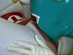 イギリス人, ヨーロピアン, 面白, 彼女, ゴム, レズビアン, なめる, 淫乱熟女
