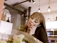 Grosse titten, Blasen, Braunhaarige, Vollbusig, Paar, Lecken, Natürlichen titten, Tätowierung