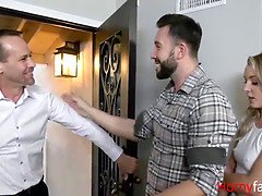 Sucer une bite, Papa, Gorge profonde, En levrette, Hard, Hd, Homme homme femme, Oncle