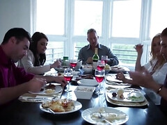 デカチン, フェラチオ, 茶髪の, エロティック, 女, なめる, 自然山雀, オッパイの