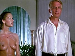 指いじり, レズビアン, 下着, オナニー, 剃毛, ストリッピング, オッパイの, ヴィンテージ