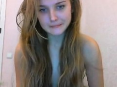 Amateur, Rubia, Solo, Camara web