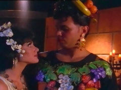 デカ尻, フェラチオ, 手コキする, なめる, 淫乱熟女, オマンコ, 赤毛, ヴィンテージ