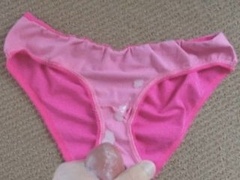 Pink Panty Cum blast 03