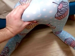 お尻, デカパイ, ブロンド, フェラチオ, イく瞬間, 顔射, ハメ撮り, オッパイの