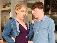 茶髪の, カワイイ, 乳首, オマンコ, ストリッピング, ティーン, 三人, オッパイの