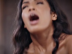 Grote lul, Zwart, Pijpbeurt, Sperma shot, Zwart, Sperma in gezicht, Tieten likken