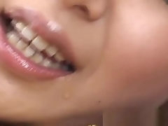 Asian Babe Sucks and Gets double Fucking part3