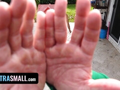 中出し, ハードコア, 自然山雀, 小柄, ハメ撮り, ラフ, ガリガリ, オッパイの