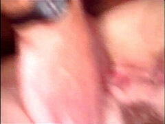 Grosse titten, Blasen, Braunhaarige, Spermaladung, Doppelpenetration, Schwarz, Lingerie, Titten