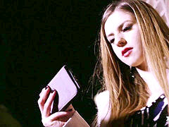 cougar Noemi Has a 3some With Two Hard meatpipes Outside