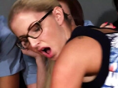 Anaal, Kont, Grote lul, Grote mammen, Blond, Pijpbeurt, Sperma shot, Vuisten