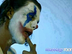 Gros cul, Gros seins, Sucer une bite, Éjaculation interne, Femelle, Léchez, Orgasme, Russe