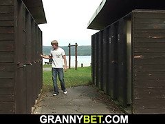 ブロンド, フェラチオ, エロ熟女, 熟年, 淫乱熟女, 母, 現実, 叫ぶ