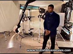 In den arsch, Grosser schwanz, Schwarz, Blasen, Britisch, Schwarz, Milf, Vintage