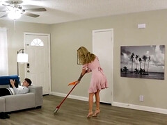 アナル, デカチン, ブロンド, フェラチオ, 家族, Hd, ラフ, 禁句