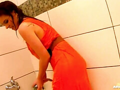 Vrouw, Hd, Douche, Alleen
