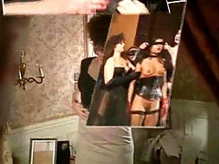 アナル, 茶髪の, カワイイ, フランス人, グループ, 淫乱熟女, レトロ, ストッキング