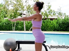 Mamada, Morena, Ébano, Interracial, Al aire libre, Pov, Realidad, Adolescente