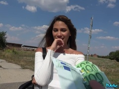 Amateur, Sucer une bite, Fille latino, Seins naturels, De plein air, Pov, Chatte, Nénés