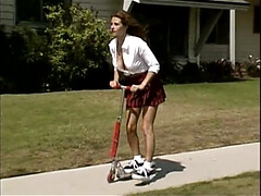 Большие сиськи, Минет, Брюнетки, Член, Секс без цензуры, Бритые, Втроем, Униформа