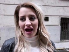 Rubia, Mamada, Estilo perrito, Hd, Pov, Público