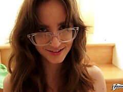 Enthousiasteling, Grote kont, Grote mammen, Naakt, Kut duiken, Mager, Tiener