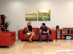 Cougar gets a creampie - Alexis Fawx on Naughty America