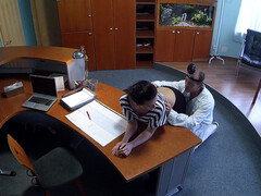 Amateur, Cul, Sucer une bite, Léchez, Infirmière, Bureau, Pov, Chatte