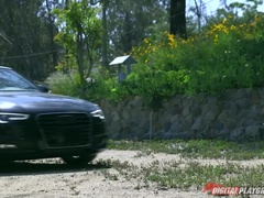 Amerikaans, Kont, Grote lul, Pijpbeurt, Sperma shot, Vriendin, Kut duiken, Kort haar