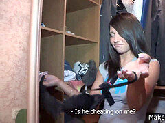 フェラチオ, イく瞬間, ヨーロピアン, 顔射, オーガズム, パンティ, ティーン